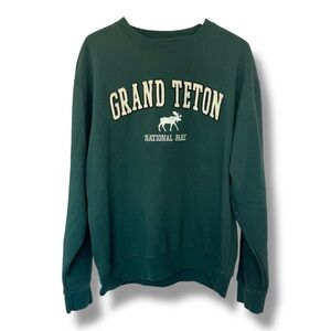 Blue 84 Green Crewneck Crew Sweatshirt Men’s Large/Women’s XL